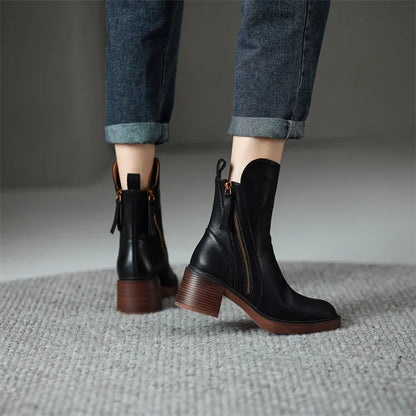 Bottines Femmes Chic et Confortables pour Ville