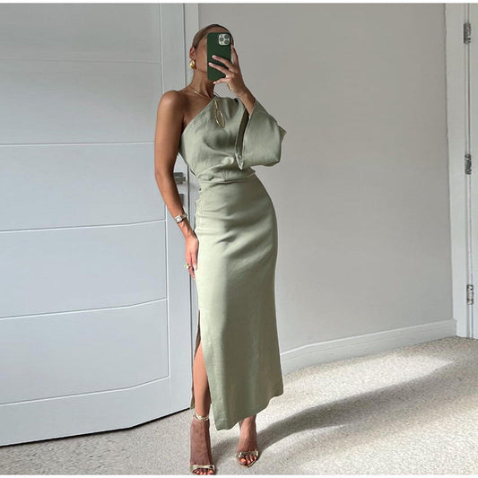 Robe Femme Longue Couture Décontractée Chic - PanierRoyale