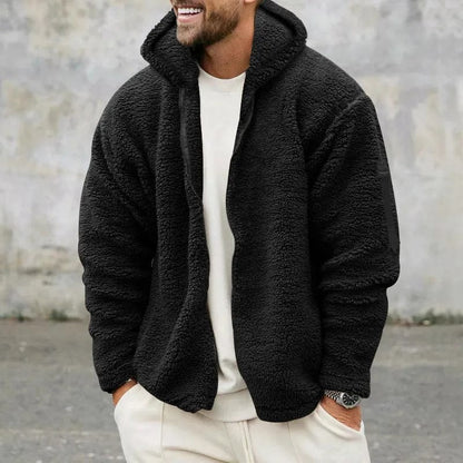 Veste D'hiver Équipée de Capuche et Poche Réfléchissante pour Homme et Femme