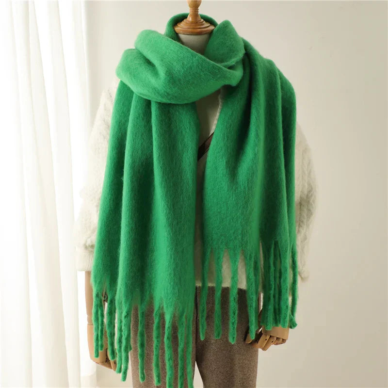 Écharpe Femme Hiver Douillette et Chaude
