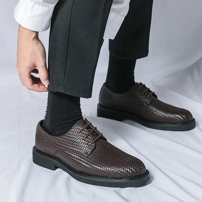 Richelieu Cuir Homme Élégant et Confortable