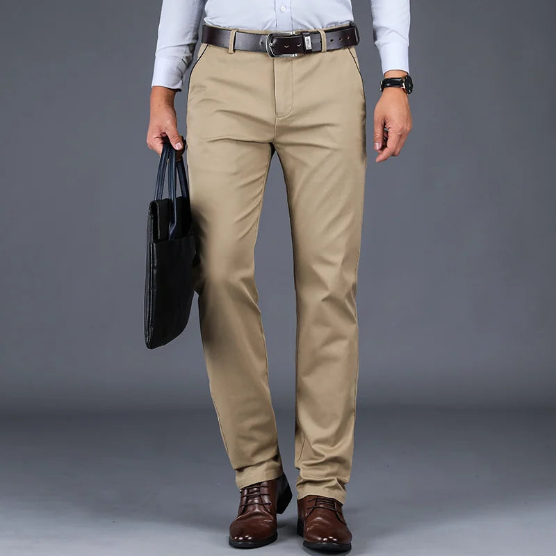 Pantalon Homme Slim Fit Noir Premium - BerlinGlamour