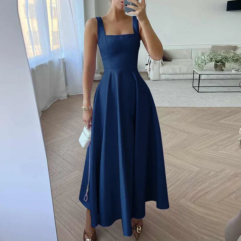 Robe Maxi Femme Coupe Longue Style Moderne