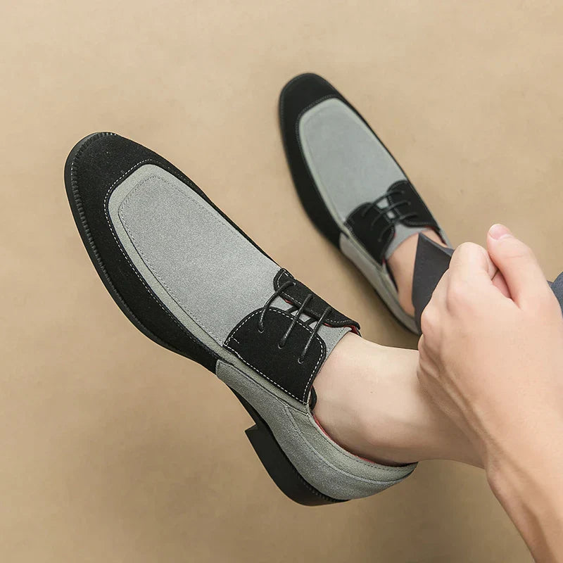 Chaussures Homme Cuir Velours Élégantes