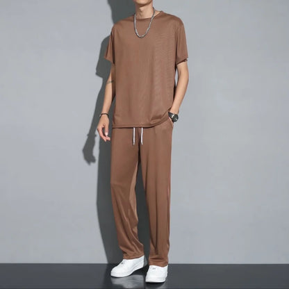 Costume Homme Sport Été Léger et Respirant