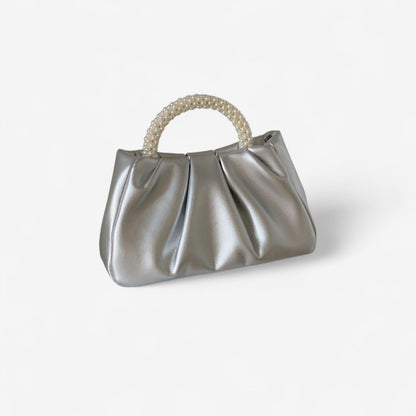 Sac à Main Femme Chic en Cuir avec Perles