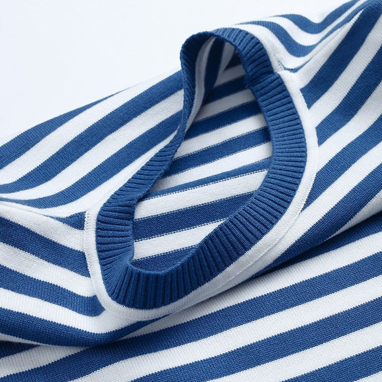 Chemise femme rayée décontractée manches longues