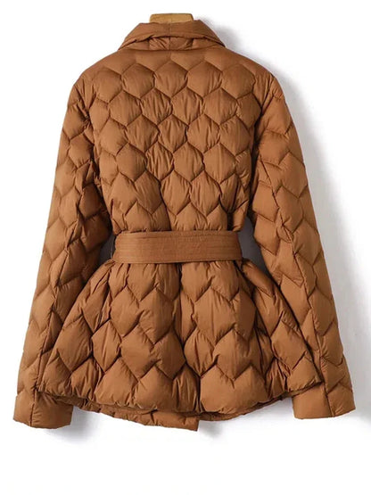 Veste polaire marron féminine élégante et chaude - PanierRoyale