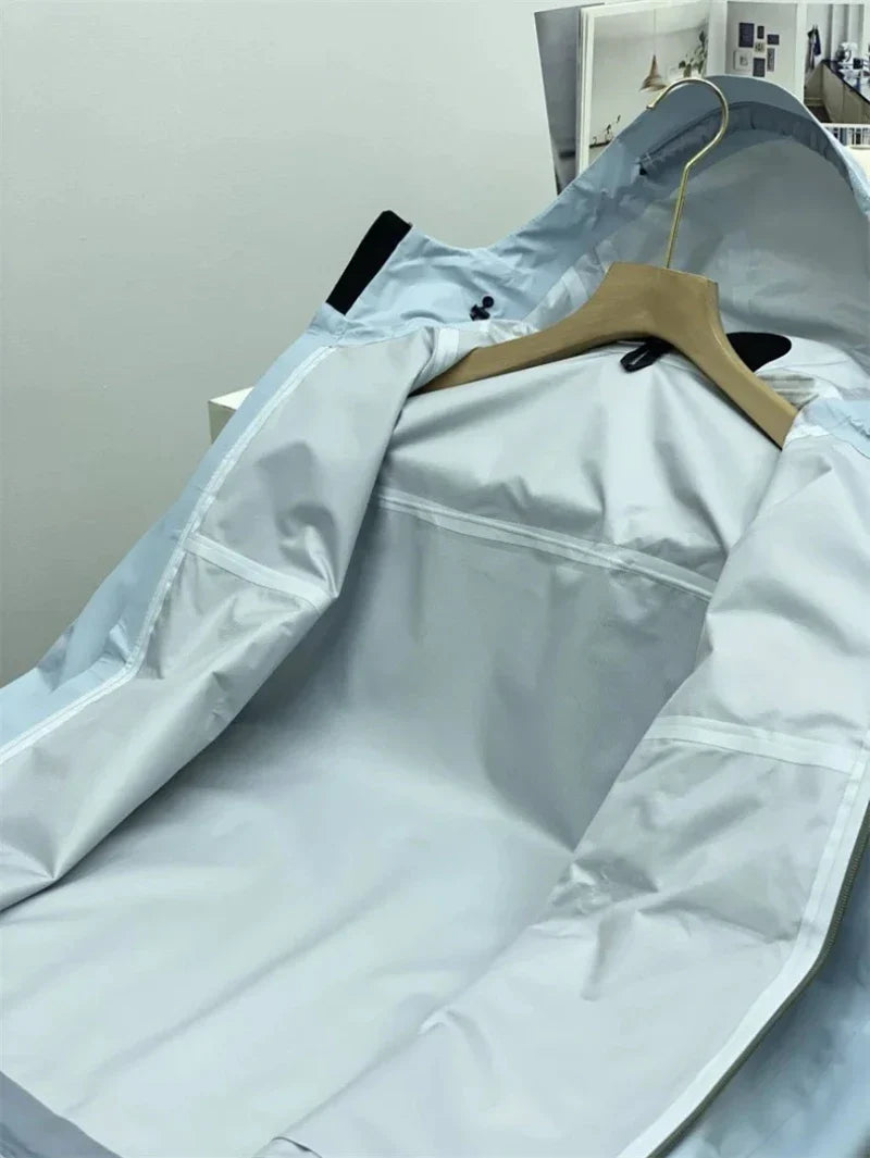 Veste imperméable homme légère pour extérieur