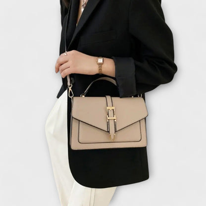 Sac à Épaules Femme Classique en Cuir Structuré