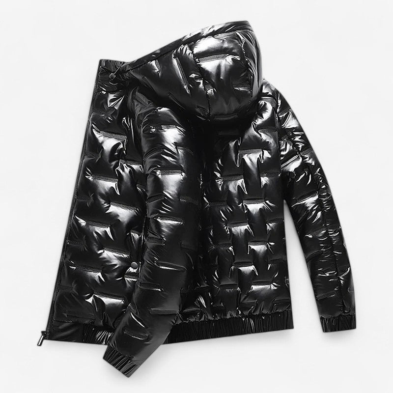 Parka Homme Hiver avec Capuche et Manches Longues