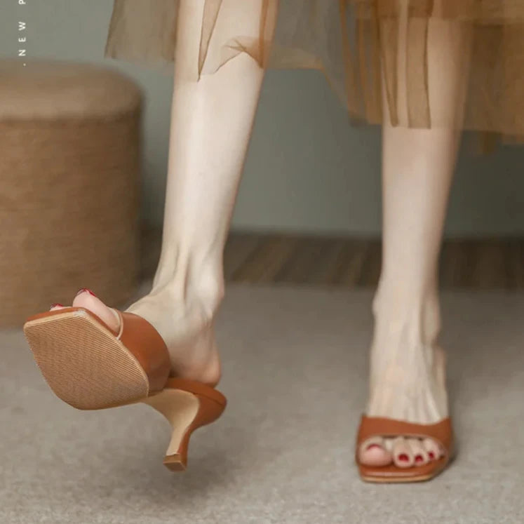 Sandale à Talon Haut Élégante pour Femme