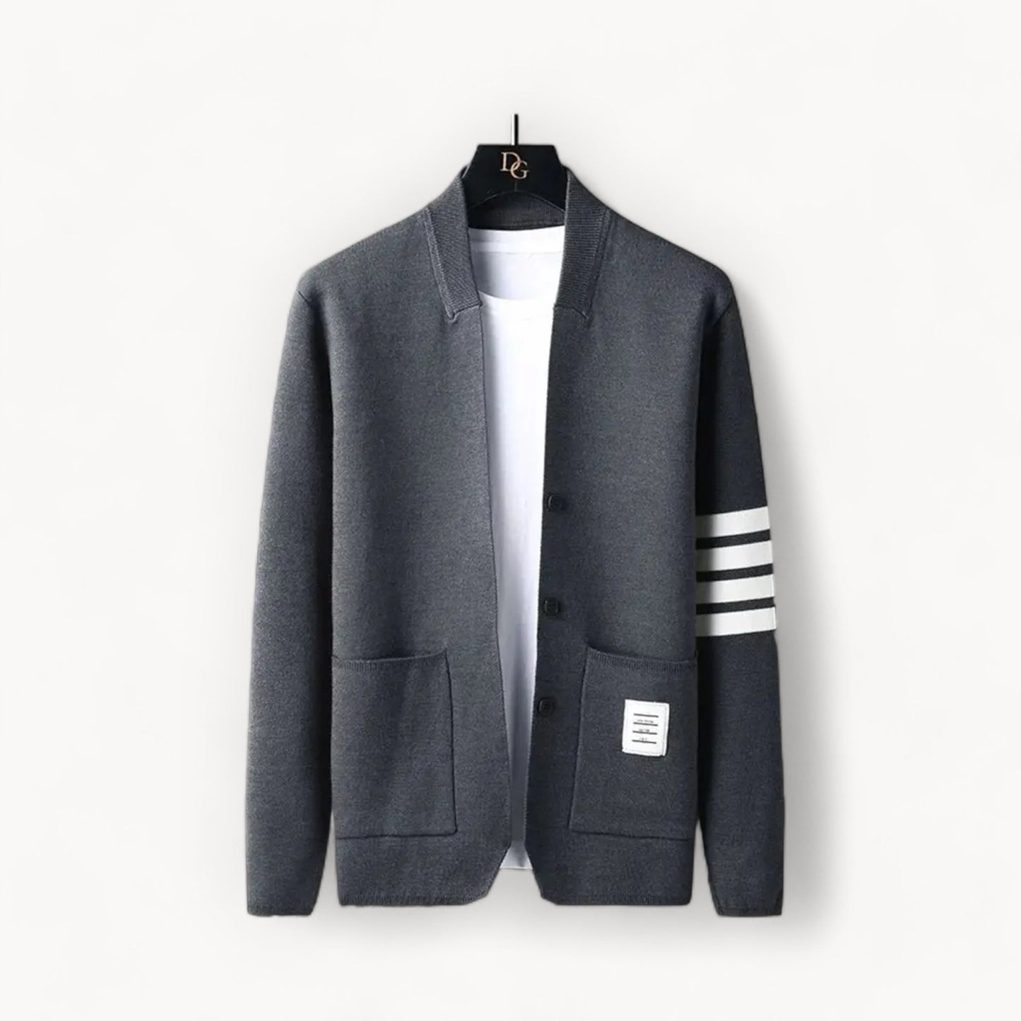 Cardigan Homme Coton Mélangé - BerlinGlamour