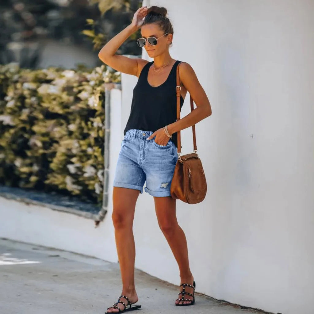 Débardeur femme noir chic et tendance - PanierRoyale