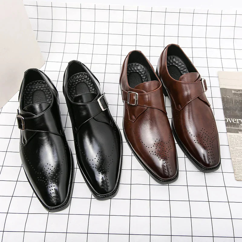 Chaussures Homme Cuir Noir Élégantes