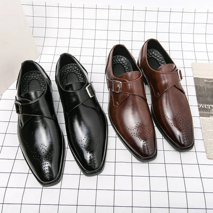 Chaussures Homme Cuir Noir Élégantes