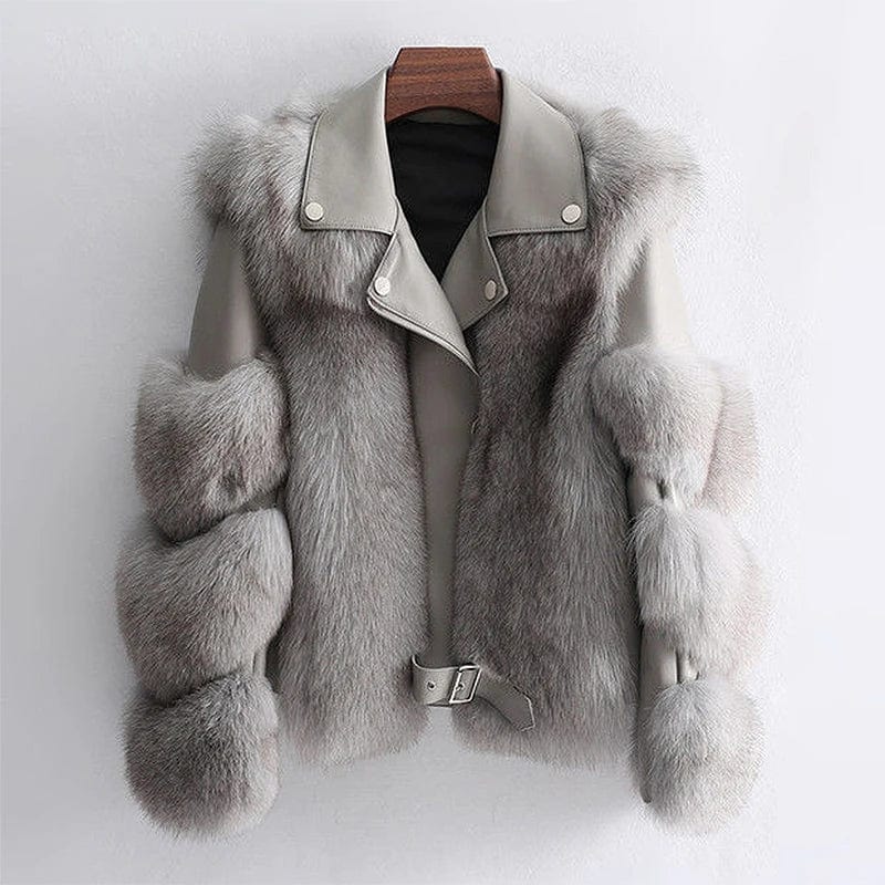 Veste Femme Hiver Chic en Fourrure Artificielle - PanierRoyale