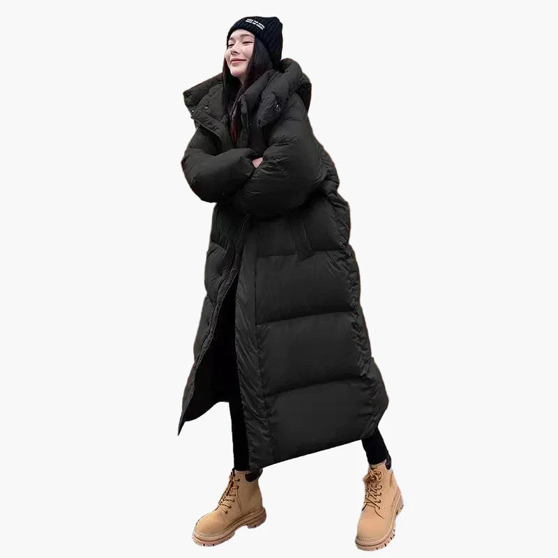 Manteau Hiver Oversized à Capuchon pour Femme