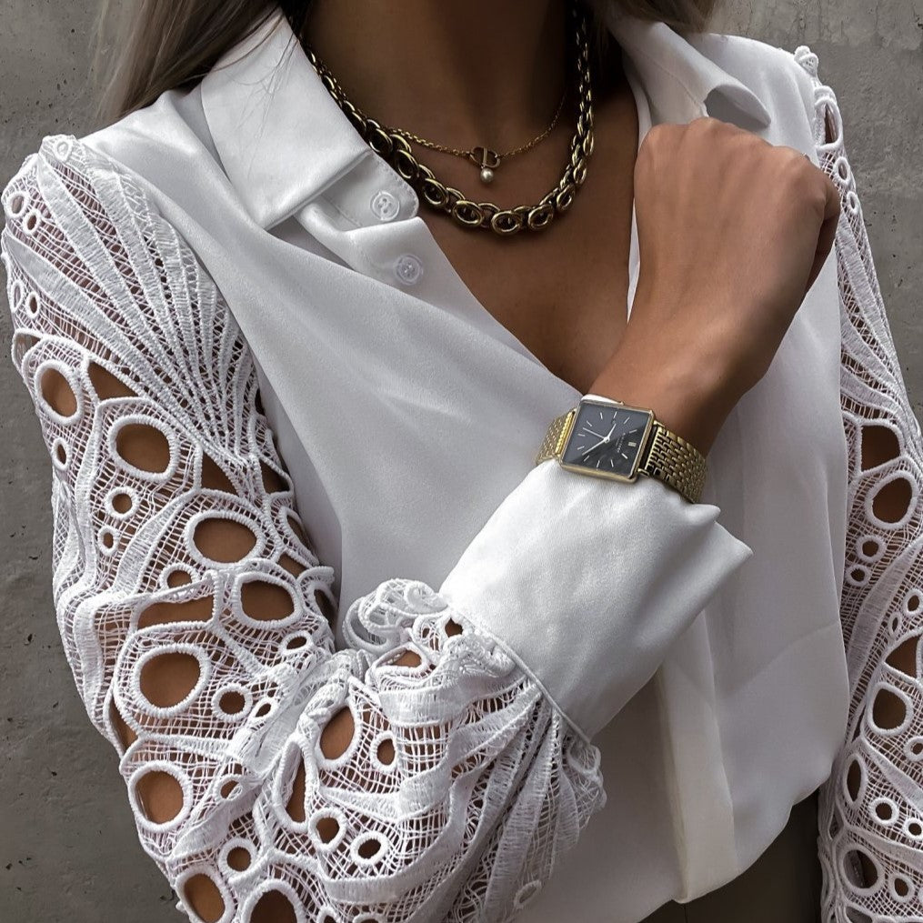 Blouse Décontractée Femme Style Casual