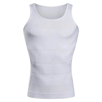 Débardeur Homme Sans Couture Compression Ventre Gainant