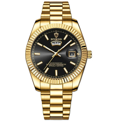 Montre Homme Acier Inoxydable avec Affichage Date