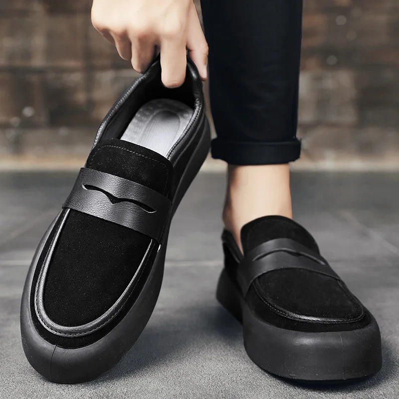 Mocassins en cuir doux pour homme - Confortables et élégants