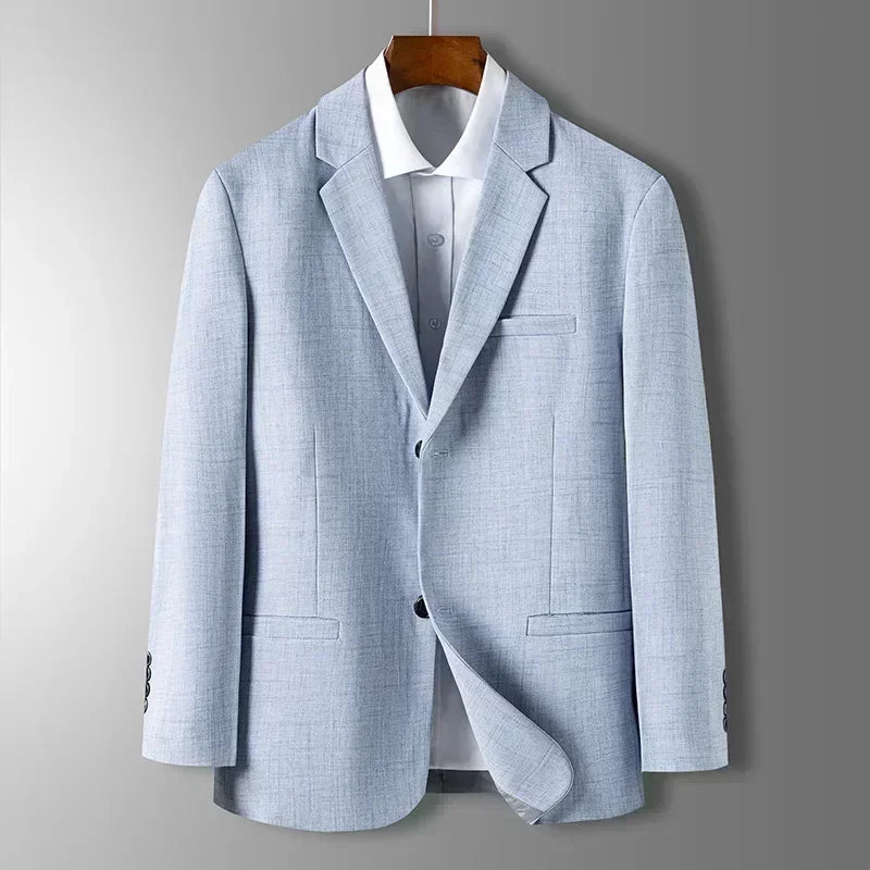 Blazer Homme Élégant Bleu Marine ou Gris