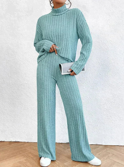 Ensemble Femme Tricoté Chaud et Confortable