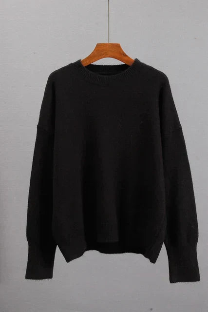 Pull Cachemire Doux Femme Hiver