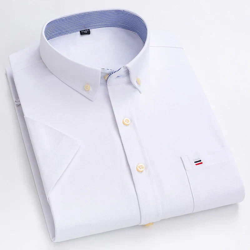 Chemise Homme Manches Courtes Casual Chic