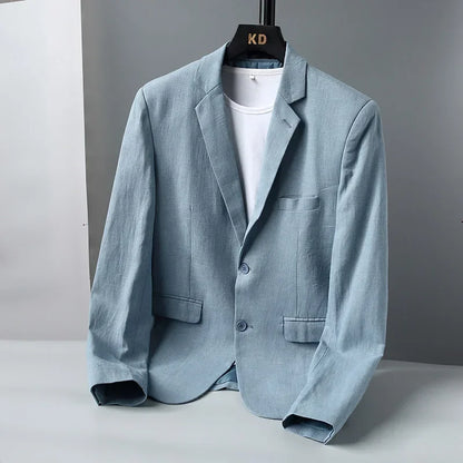 Blazer Homme Lin Élégant et Raffiné - BerlinGlamour