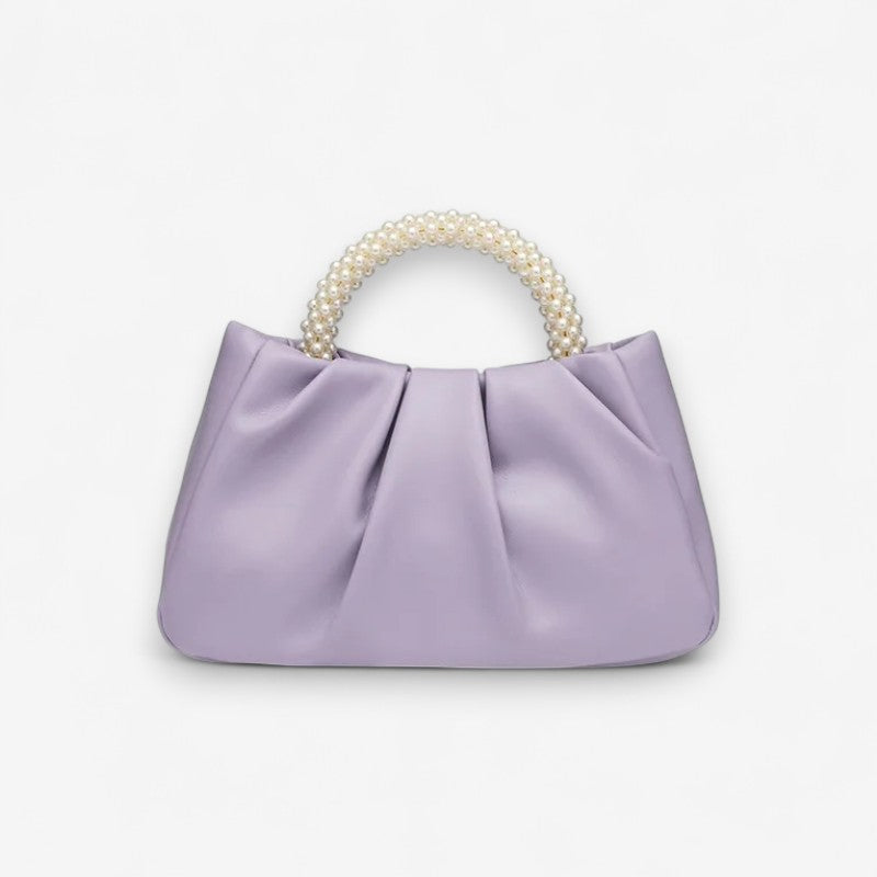 Sac à Main Femme Chic en Cuir avec Perles
