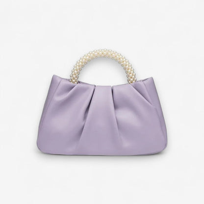 Sac à Main Femme Chic en Cuir avec Perles