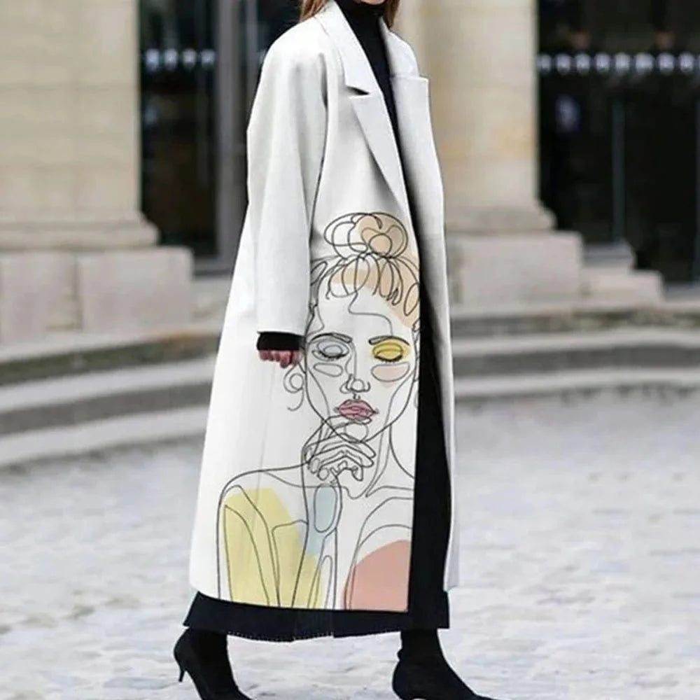 Manteau femme hiver carreaux chaud et tendance