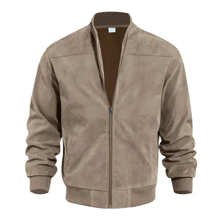 Blouson Bomber Homme Zippé Coupe Moderne