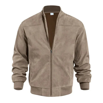 Blouson Bomber Homme Zippé Coupe Moderne