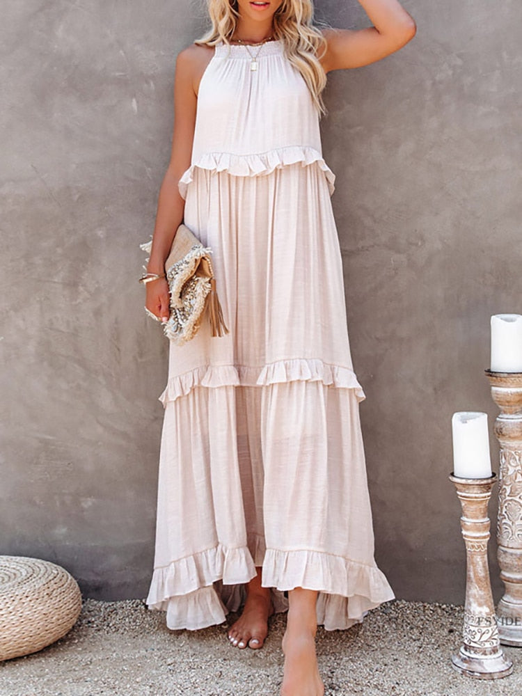 Robe Printemps Femme Élégante et Colorée