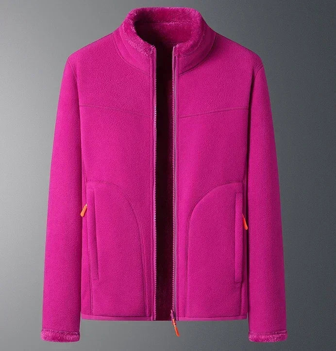 Manteau Femme Hiver Chaud avec Col Montant