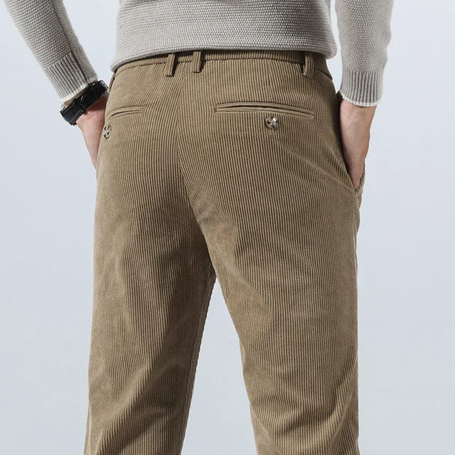 Pantalon Chino Moderne Khaki Homme