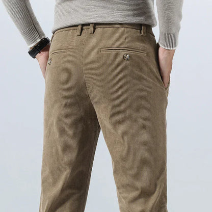 Pantalon Chino Moderne Khaki Homme