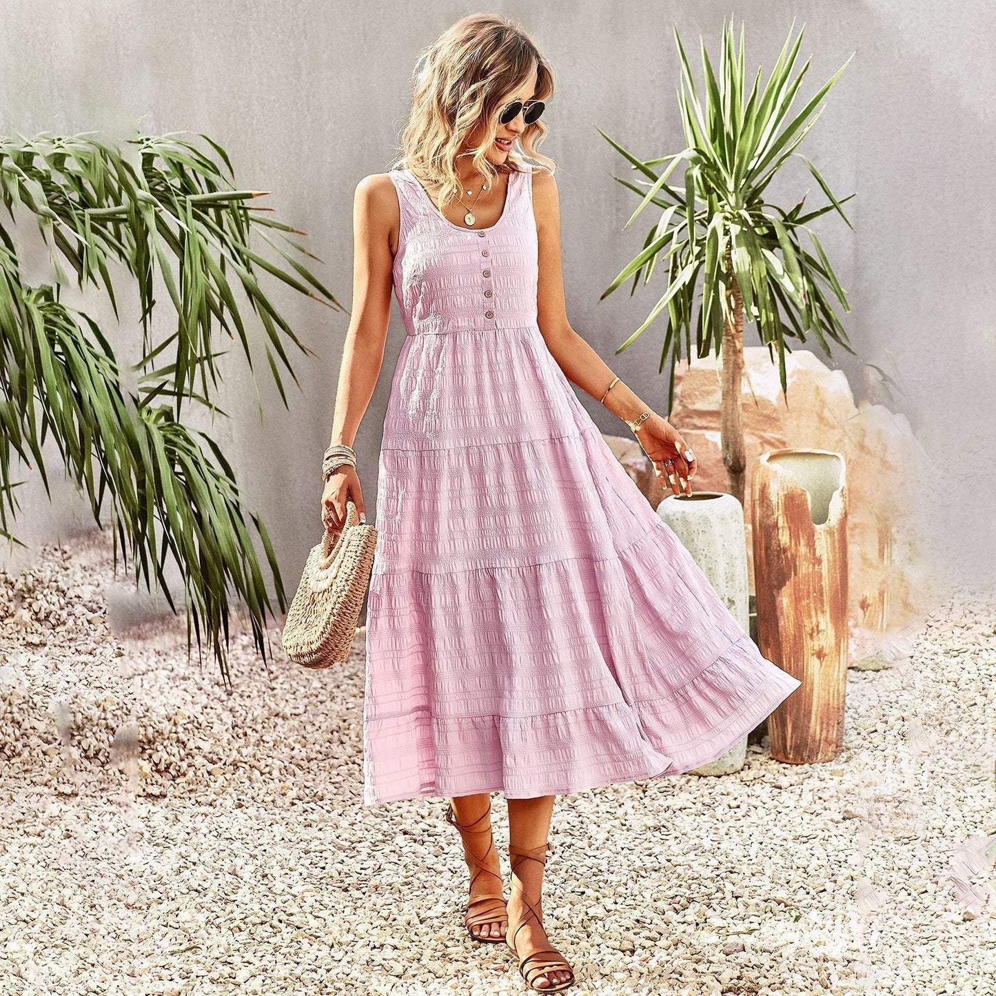 Robe de soirée femme élégante longue été