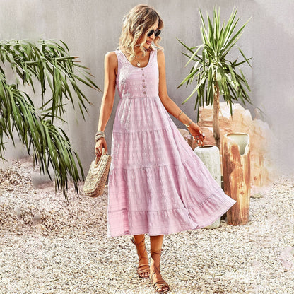 Robe de soirée femme élégante longue été