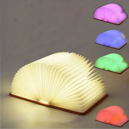 Lampe de Lecture LED Plissable RGB Réchargeable Design - PanierRoyale