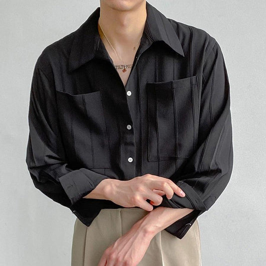 Chemise Homme Côte Lisbonne Style Décontracté - BerlinGlamour
