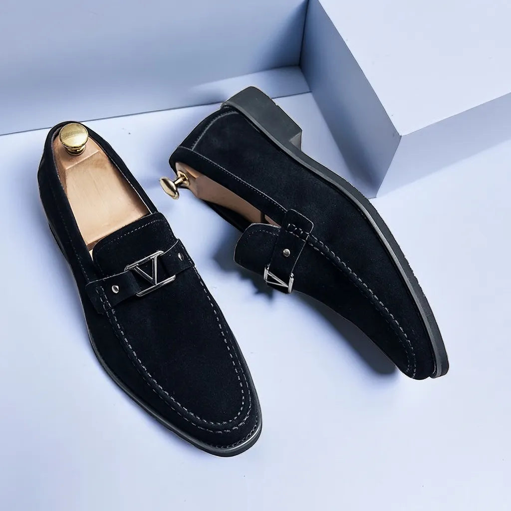 Mocassins Homme Cuir Brut Authentique