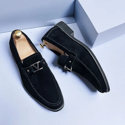 Mocassins Homme Cuir Brut Authentique