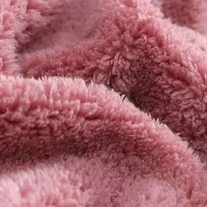 Blouson Hiver Femme Douillet avec Fermeture Éclair