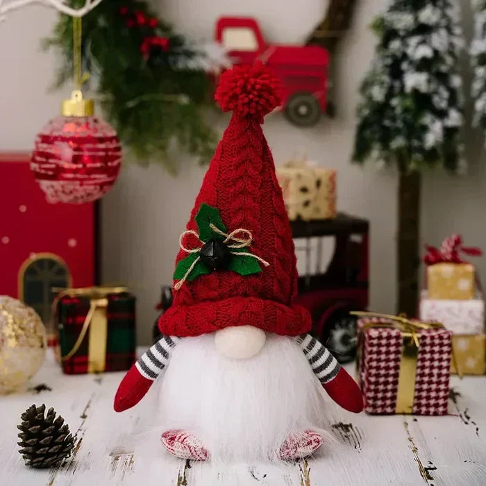 Décoration de Noël Gnome En Neige