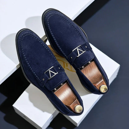Mocassins Homme Cuir Brut Authentique - BerlinGlamour