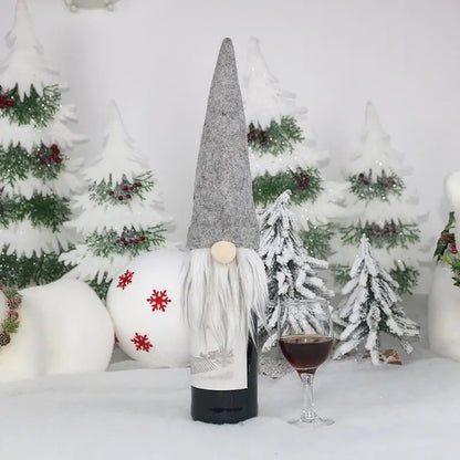 Housse de bouteille de vin Cuir Élégant pour Vin Rouge